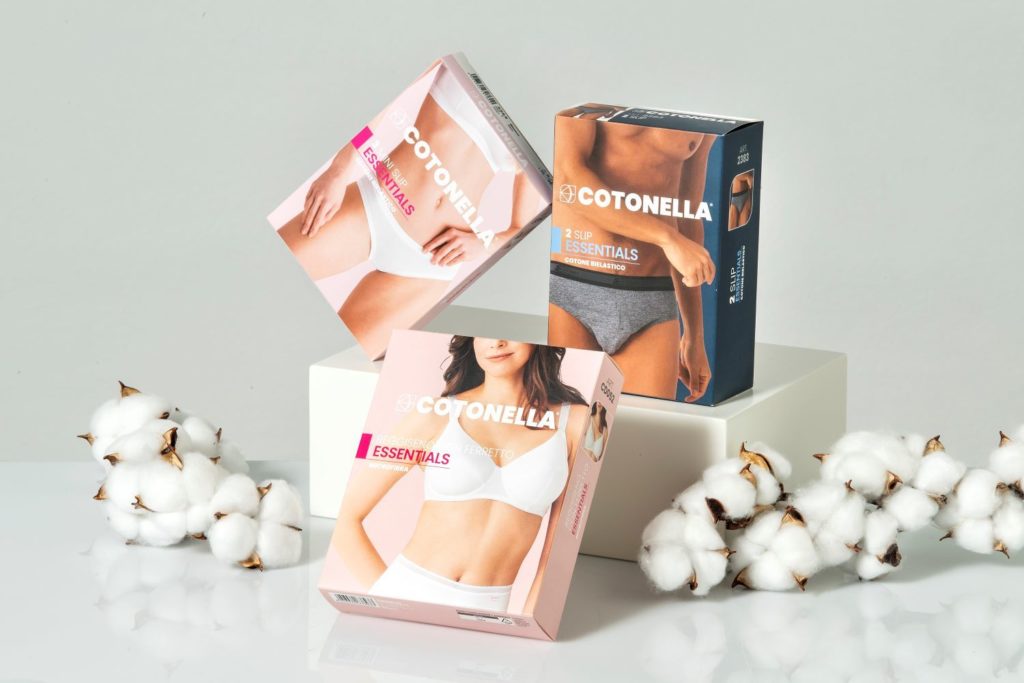 Cotonella nuovo Packaging