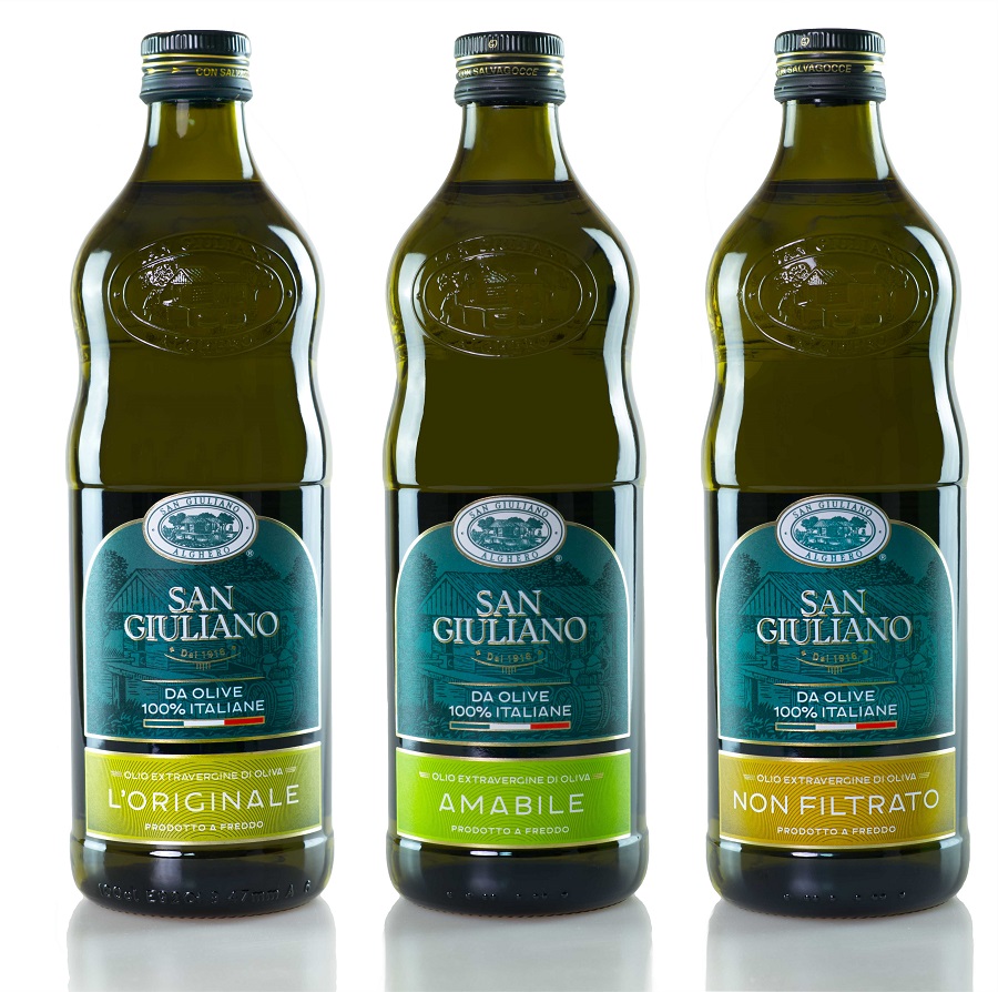 Nuovo packaging Olio San Giuliano