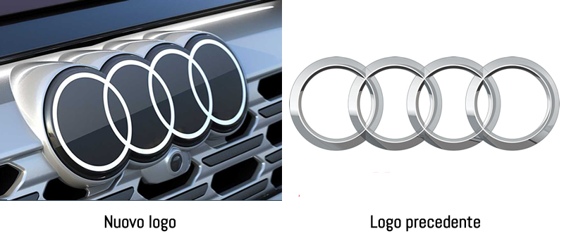 Audi nuovo logo